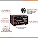 Pyramid Universal Compact Bench Power Supply- 12 Amp Linear Regulated Home Lab Bench-top AC-to-Dc 12V Converter w/ 13.8V Dc 115V AC 270W Power Input, Screw Type Terminals, Cooling Fan- PS14KX.5