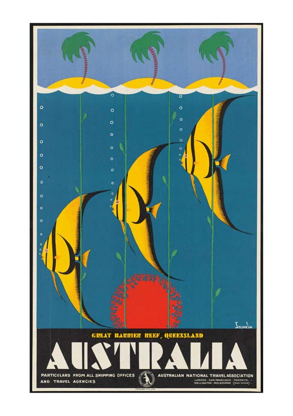 Cadre photo Great Barrier Reef sur papier mat archival pour intérieur chic