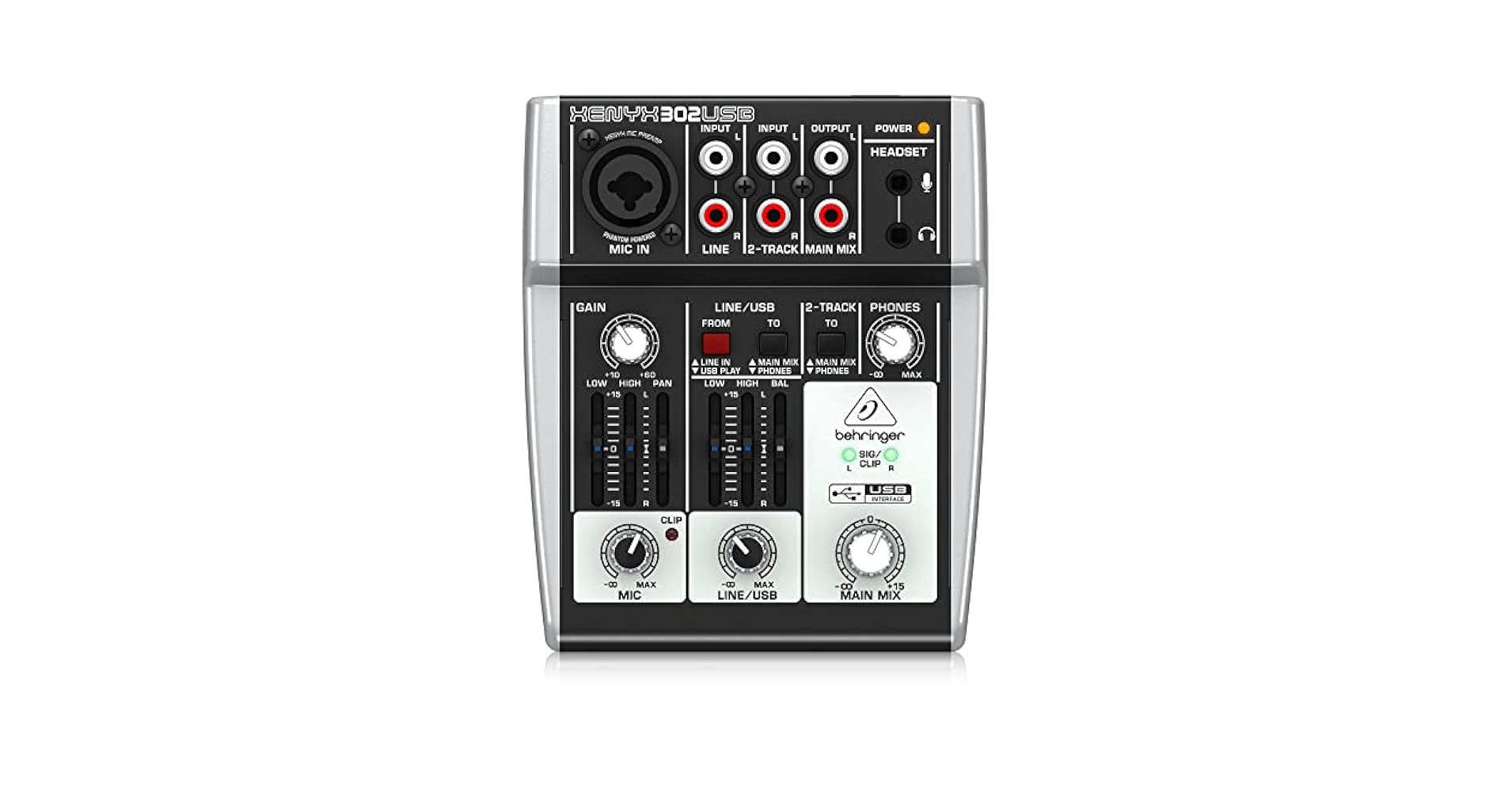 Amazon.com: Behringer Xenyx 302USB Mixer with USB : Musical