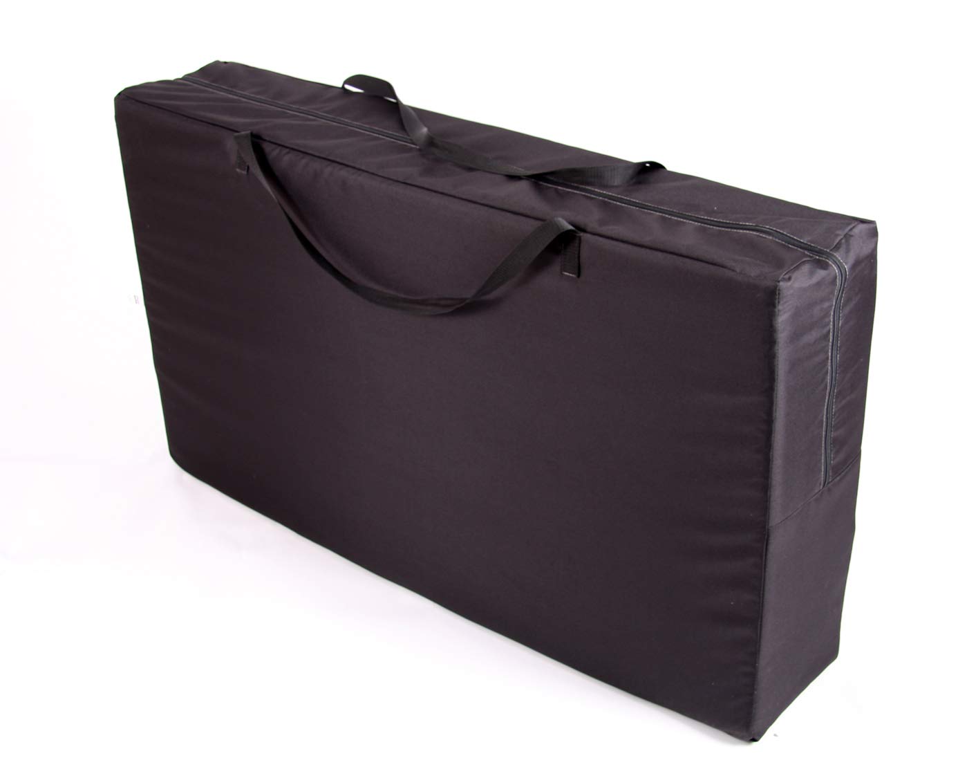 Premium Visco Schlafauflage für Caddy & Combo Life | Klappmatratze 185x120x8 cm, Schwarz | Faltbare Matratze für Bus, viskoelastischer Schaum + Kaltschaum