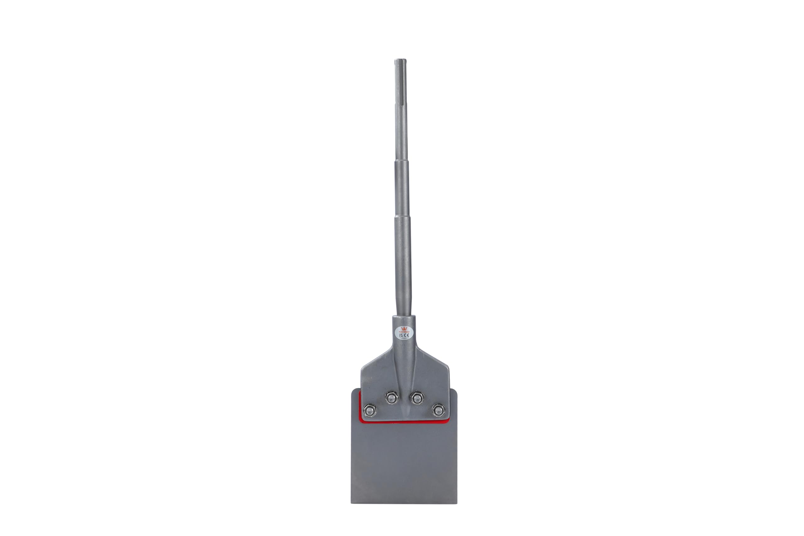 TOPWAY SDS Max Scalpello per Piastrelle 6 Pollici (610x150 mm) Raschietto per Pavimenti, Scalpello a Spatola per Rimozione di Piastrelle, Tappeti, Linoleum 121133
