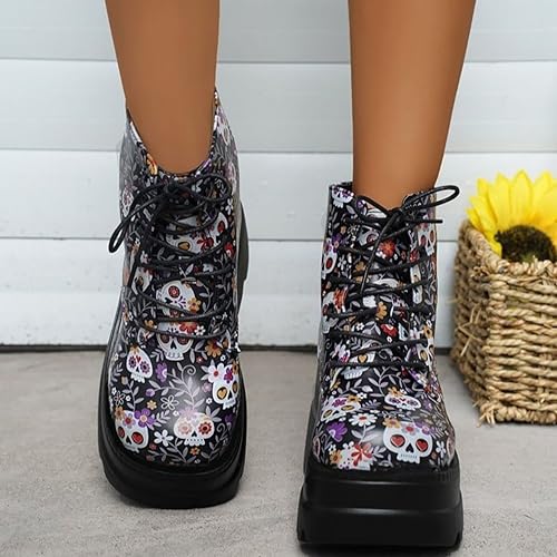 Image of Ulalaza Women Mary Jane Dress Pumps Lolita Shoes Cute Platform Gothic Double Ankle Strap Round Toe Chunky Heel Uniform Pumps Shoes Perfect for School Party Business Work Dance Date Night Club