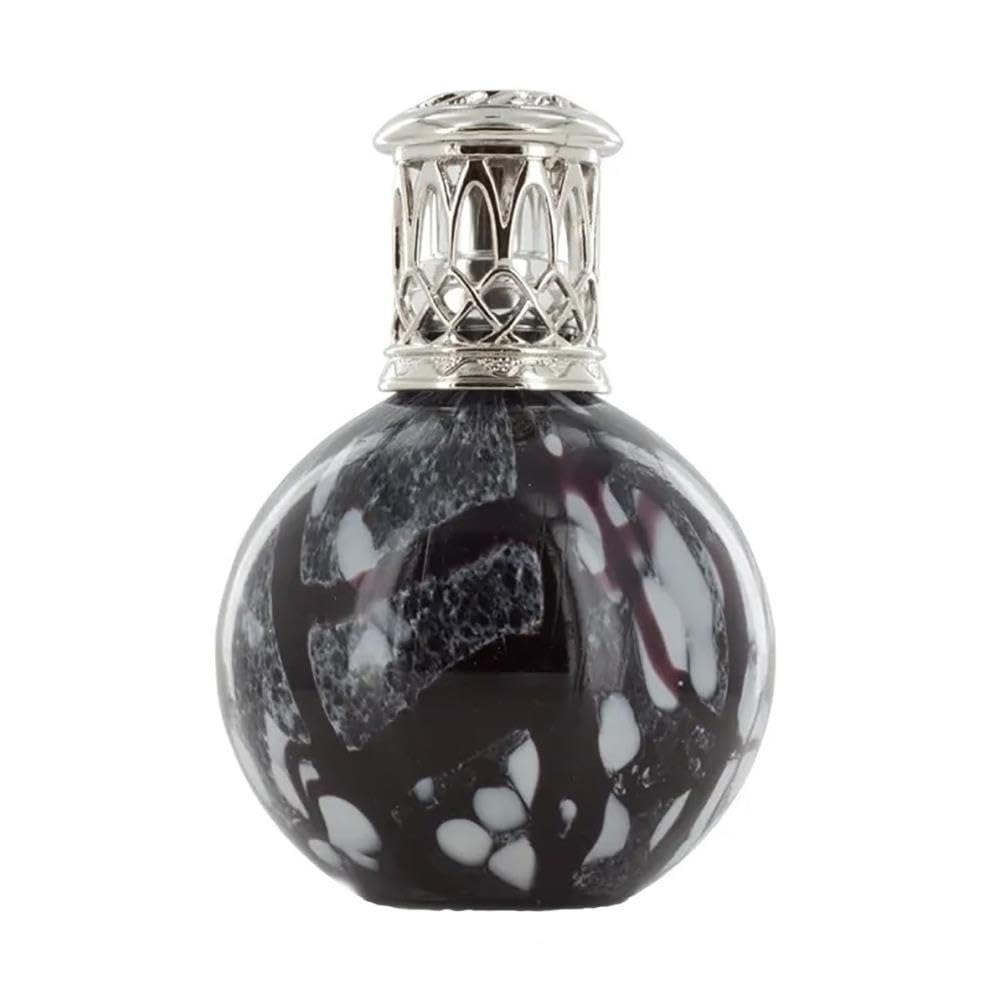 Ashleigh & Burwood Charcoal Snowball Small Mouth Blown Glass Fragrance Lamp