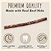 Cadet Premium Grade Beef Hide for Dogs, Long-Lasting Munchy Chew Sticks, Single-Ingredient Rawhide Dog Chews, 5-Inch, 100 Count