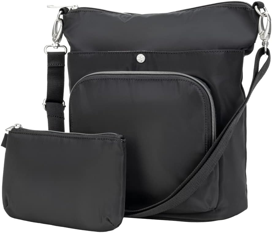 Sugar Medical Women’s Diabetes Backpack Purse with travel organizer for medications, insulin, glucose meter, insulin pens, epi-pen, includes insulated pouch to help keep medications cool. (Onyx)