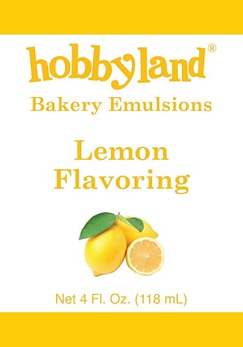Miniatura 4 de Hobbyland Emulsiones de panadería (sabor a limón, 4 onzas líquidas), emulsión para hornear limón, hechas en pequeños lotes.