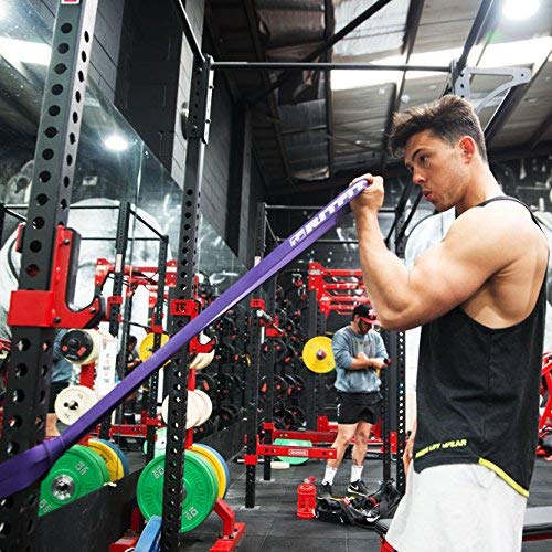 RitFit Pull Up Assist Band - Premium Resistance Band for Pull Up Assistance, Resistance Training, Body Stretching, Powerlifting, Mobility Training (#7 Four Levels of Resistance Combo Pack)