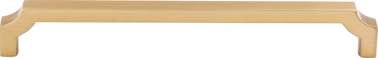 Top Knobs TK3024HB 7-9/16 in. (192mm) Ellis Collection Davenport Pull, Honey Bronze