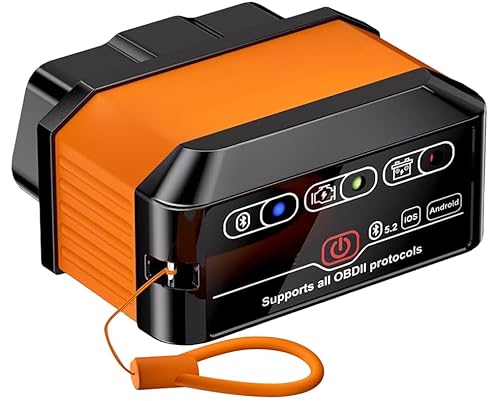 Obd2 Diagnostica Auto Obd, Adattatore Diagnostico Obd2 Bluetooth 5.2 Per Auto, Valigia Diagnostica Francese Auto Multimarca Per Ios Android, Lettore C