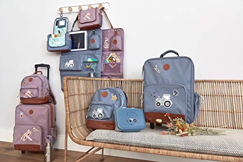 LÄSSIG Autoorganizer Autorücksitzorganizer Rücksitztasche für Auto zum Hängen zusammenklappbar/Car Wrap-to-Go Adventure Dragonfly