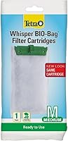 Vista 10 de Tetra Whisper Bio-Bag - Cartuchos de filtro para acuarios, filtro mediano para peces de agua dulce y marina, elimina olores y decoloración, listos