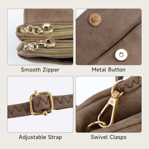 Image of Crossbody Purse, PU Leather Women's Crossbody Handbags Small Crossbody Bags for Women and Girls, Crossbody Handbag
