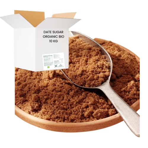 Dattelzucker Bio und Fairtrade | 10 kg Box | Samskara | Gesunder Süßstoff mit niedrigem glykämischen Index Cover