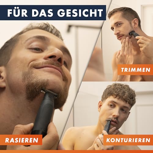 Gillette Fusion One Hybrid Rasierer Herren Elektrisch, Schwarz – Ansicht 3