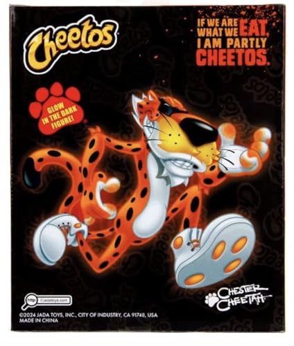 Jada Toys 34049 Cheetos Chester Cheetah Action Figure Flamin' Hot Glow In The Dark thumb #6
