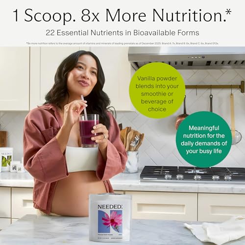 Needed. Prenatal Multivitamin Powder