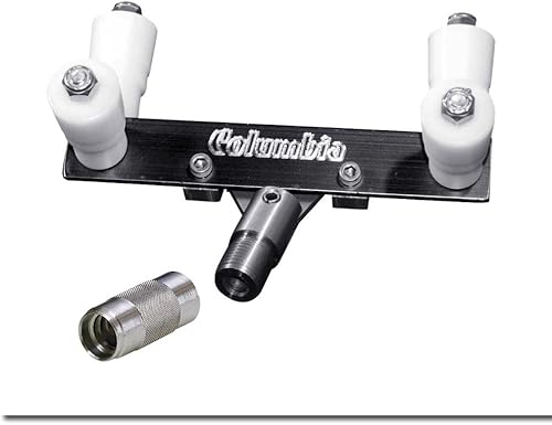 Columbia Taping Tools - Rodillo de cuentas de esquina exterior para paneles de yeso (rodillo de nariz redonda con adaptador)