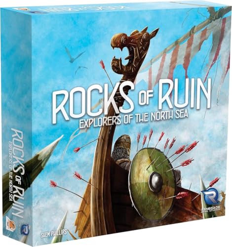 Renegade Game Studio RGS00590 Explorers of The North Sea: Rocks of Ruin Expansion, Multicoloured