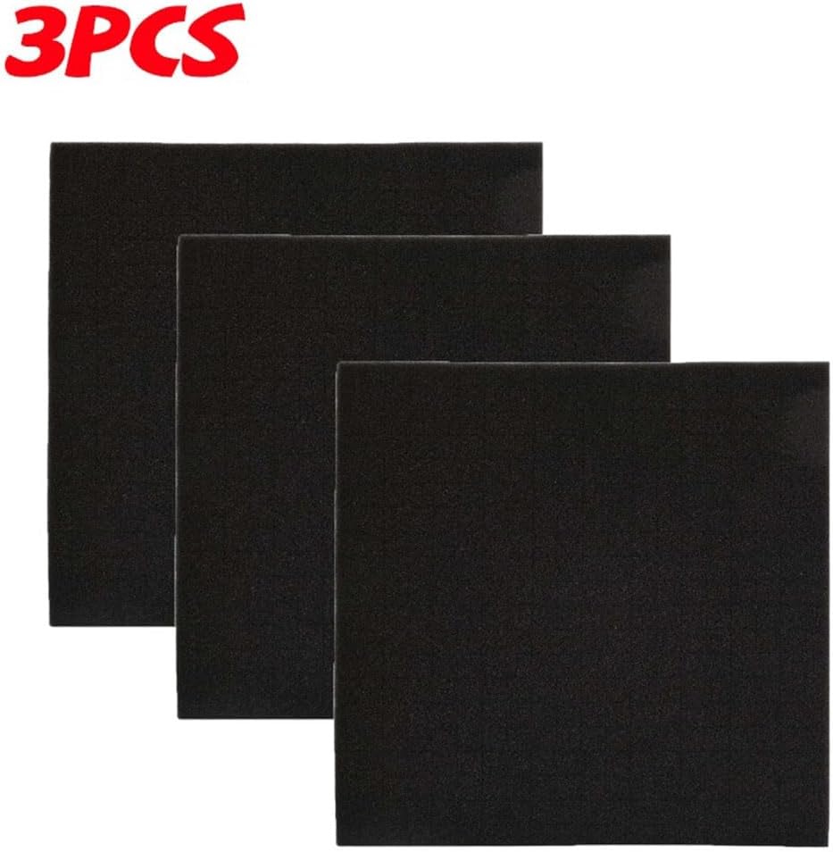 100pcs Hydroponic Sponge Block Soilless Hydroponic Seedling Sponge Nursery Pots Culture Seed Vegetable Square Sponge Blocks(Black-3set 300pcs)