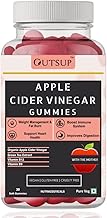 Outsup Organic Apple Cider Vinegar Gummies for Weight Loss Supplements Management | ACV gummies with Mother for Women & Men | Detoxing & Improved Metabolism - 30 Gummies