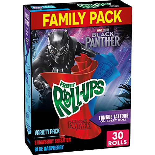 Fruit Roll-Ups Fruit Flavored Snacks, Variety Pack, 15 oz, 30 ct (Pack of 6)