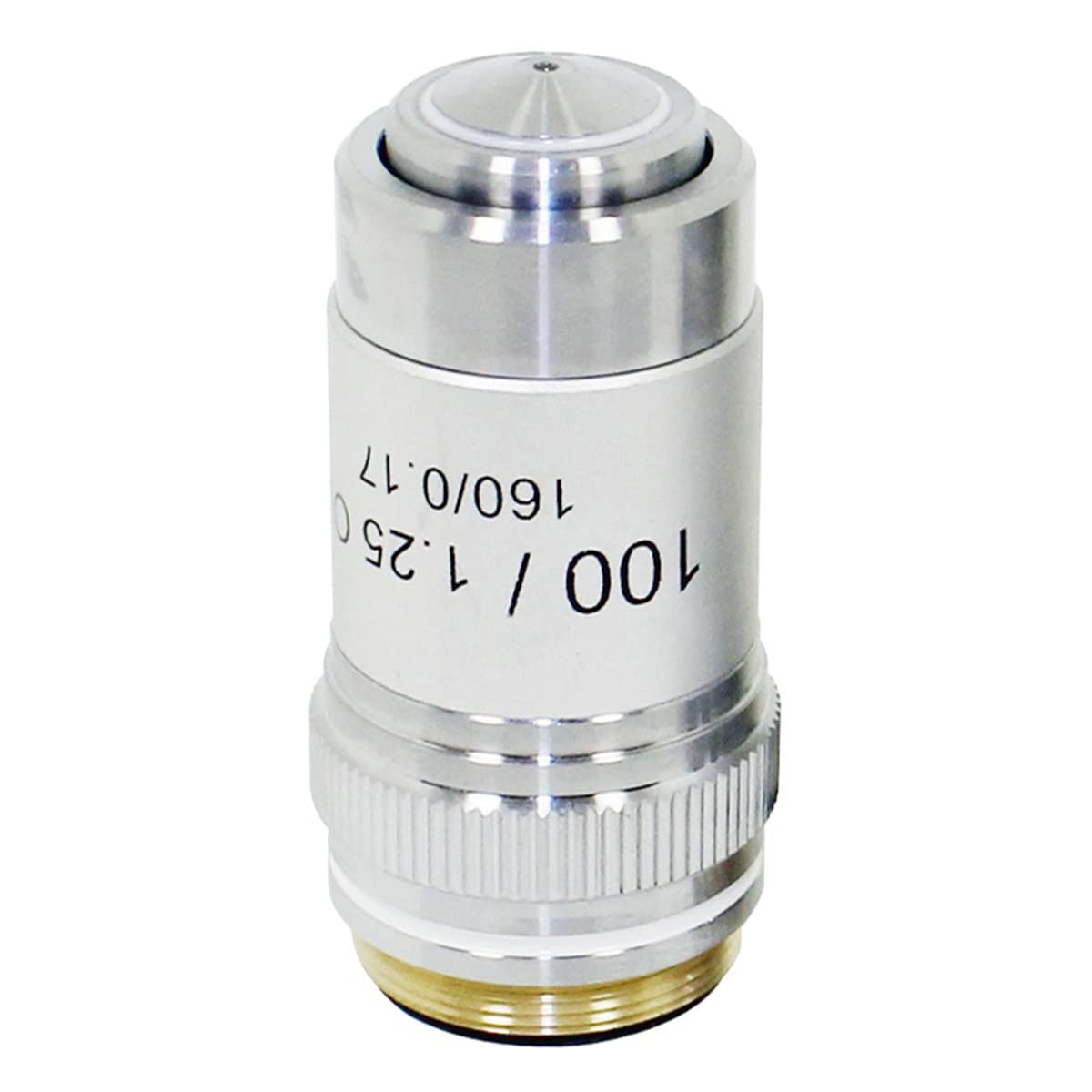 Microscope Kit 4X 10X 40X 100X Microscope Objective Lens, Biological Microscope Parts Accessories Microscope Lens Adapters (Color : 100X)