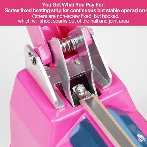 Image of Sealer Pro, Patented 8-inch Impulse Heat Sealer, 2-mm Sealing Width Super Heavy Duty Bag Sealing Machine with Extra 2 Replacements, 1Fuse Included, Dragon Fruit