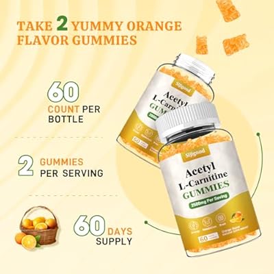 2 Pack Acetyl L-Carnitine Supplement, Natural Dominican Republic