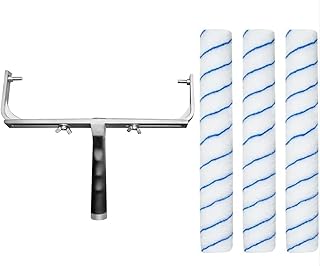 Sponsored Ad - JolieJulie 4PC 18 Inch Paint Roller Frame Set - 1PC 12''-18'' Adjustable Paint Roller Frame, 3PC Microfiber...