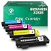 GREENSKY Compatible Toner Cartridge Replacement For Dell H625 H825 S2825- 4 Packs (1Black,1Cyan,1Yellow,1Magenta) Pages 3,000 & 2,500