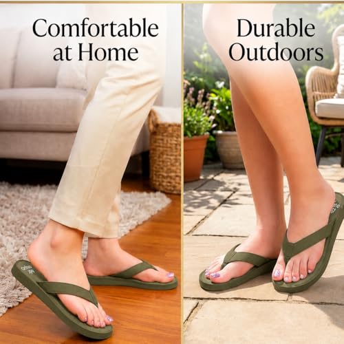 Image of ORTHO JOY Men Doctor Ortho slippers | Extra Soft comfortable and stylish flip flop slippers for Men in exciting colors |Lightweight | Anti Skid | Daily Use Chappal