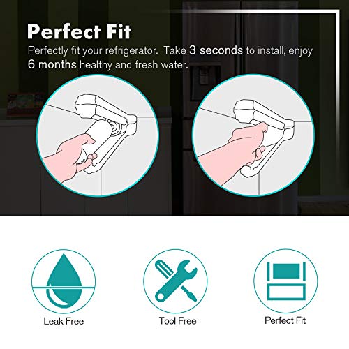 Image of ICEPURE PLUS 46-9690 NSF53 Certified Replacement for LG LT700P Filter,4PACK
