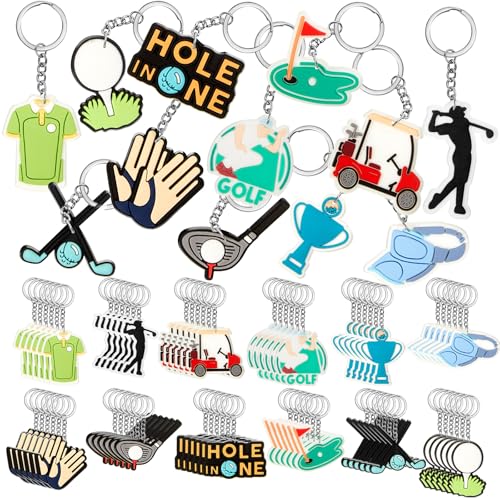Batiyeer 36 Pack Golf Keychains