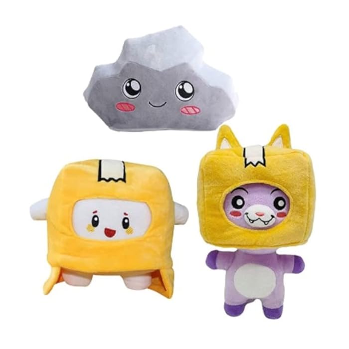 Buy Lanky Plush Box Doll Boxy Plush Toy,Cartoon Plush Doll, Boxy Foxy