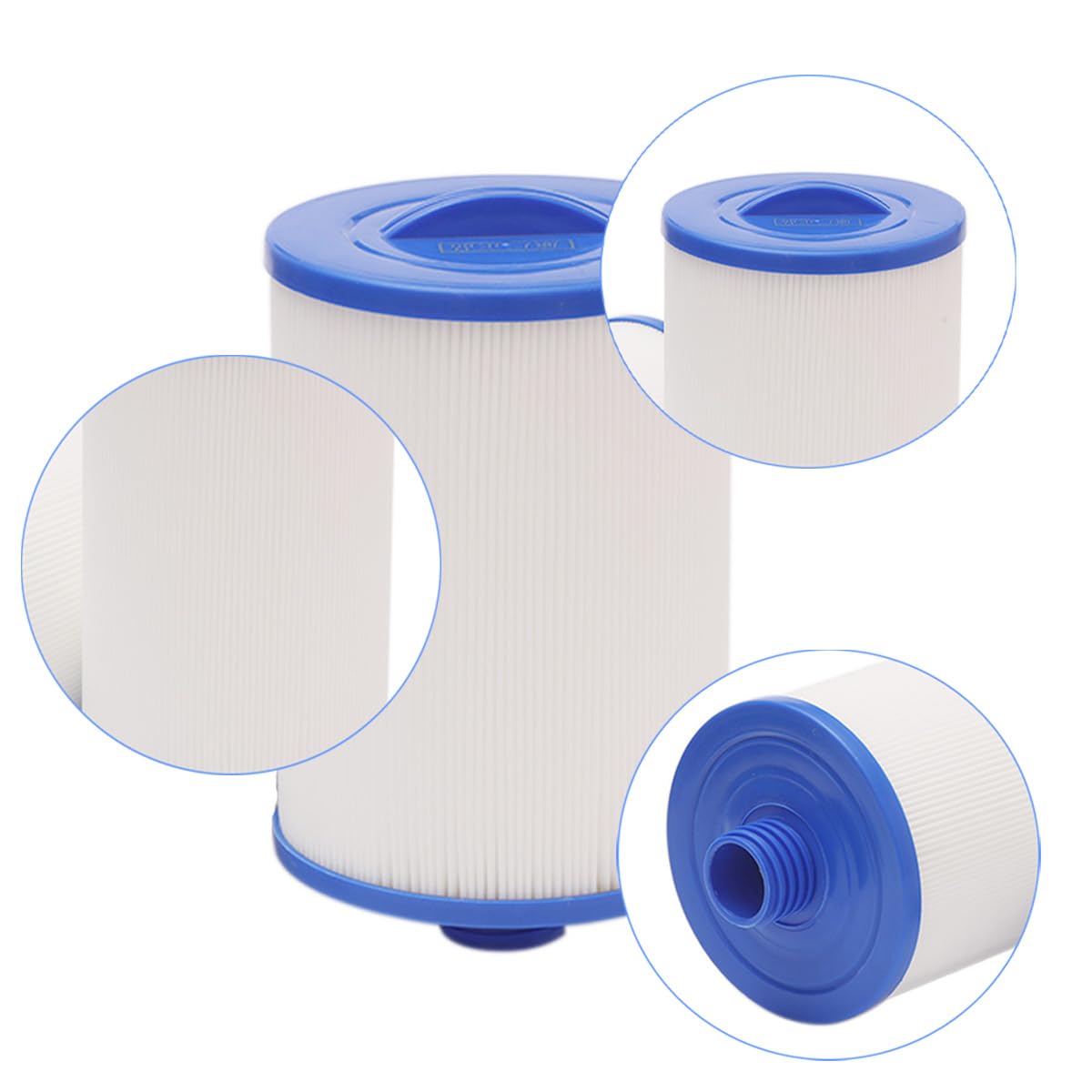 Filtres de Spa, 2Pcs Cartouche de Filtre de Rechange pour Spa Compatible avec Pleatco PWW50, Unicel 6CH-940, Filbur FC-0359, 45 Sq. Ft Cartouche filtrante pour Spa