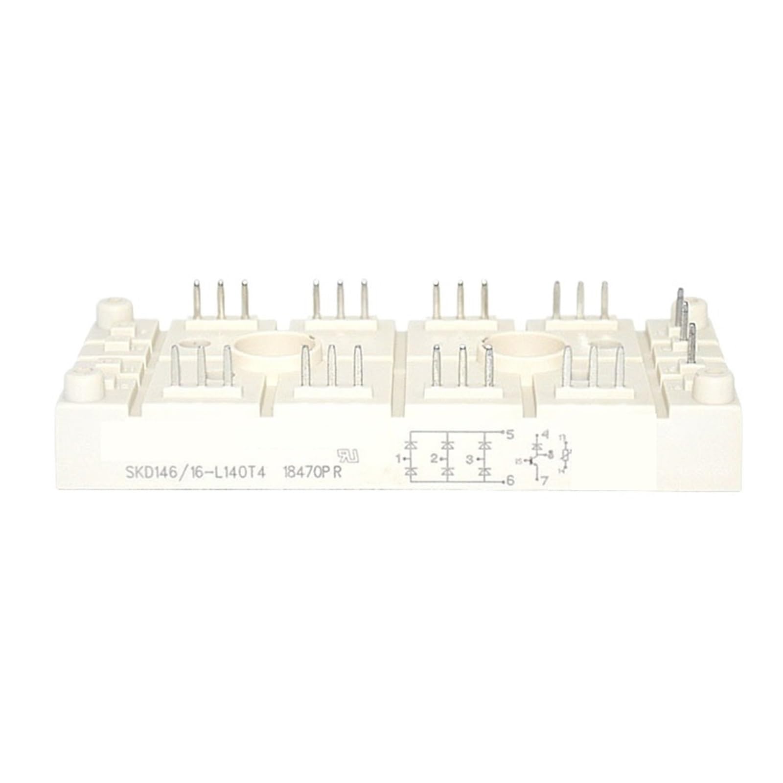 YMUGUEGH Rectifier bridge Module SKD146/16-L140