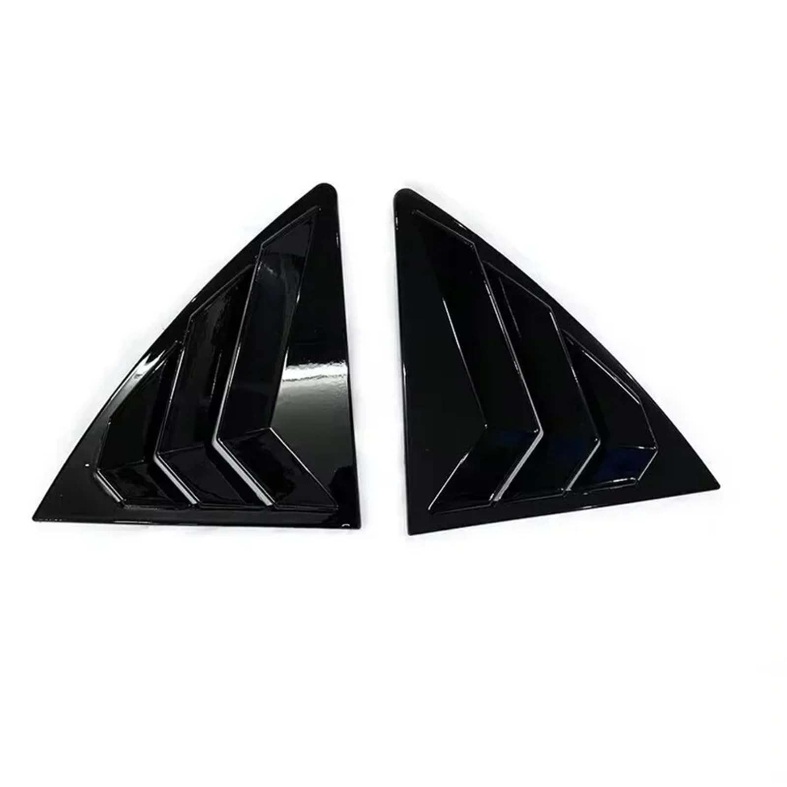 Spoiler Migawki Tylnej Szyby Pasuje do Toyoty Corolli 2007-2013, naklejki na tylną żaluzję, boczną osłonę okna, wlot powietrza ABS(Carbon)