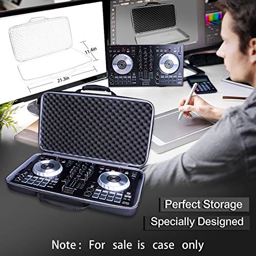 XANAD Hart Reise Tragen Tasche für Pioneer DDJ-400 / DDJ-SB2 / DDJ-SB3 / Roland DJ-202 Smart DJ-Controller - Schutz Hülle (54 x 29 x 7.5 cm)