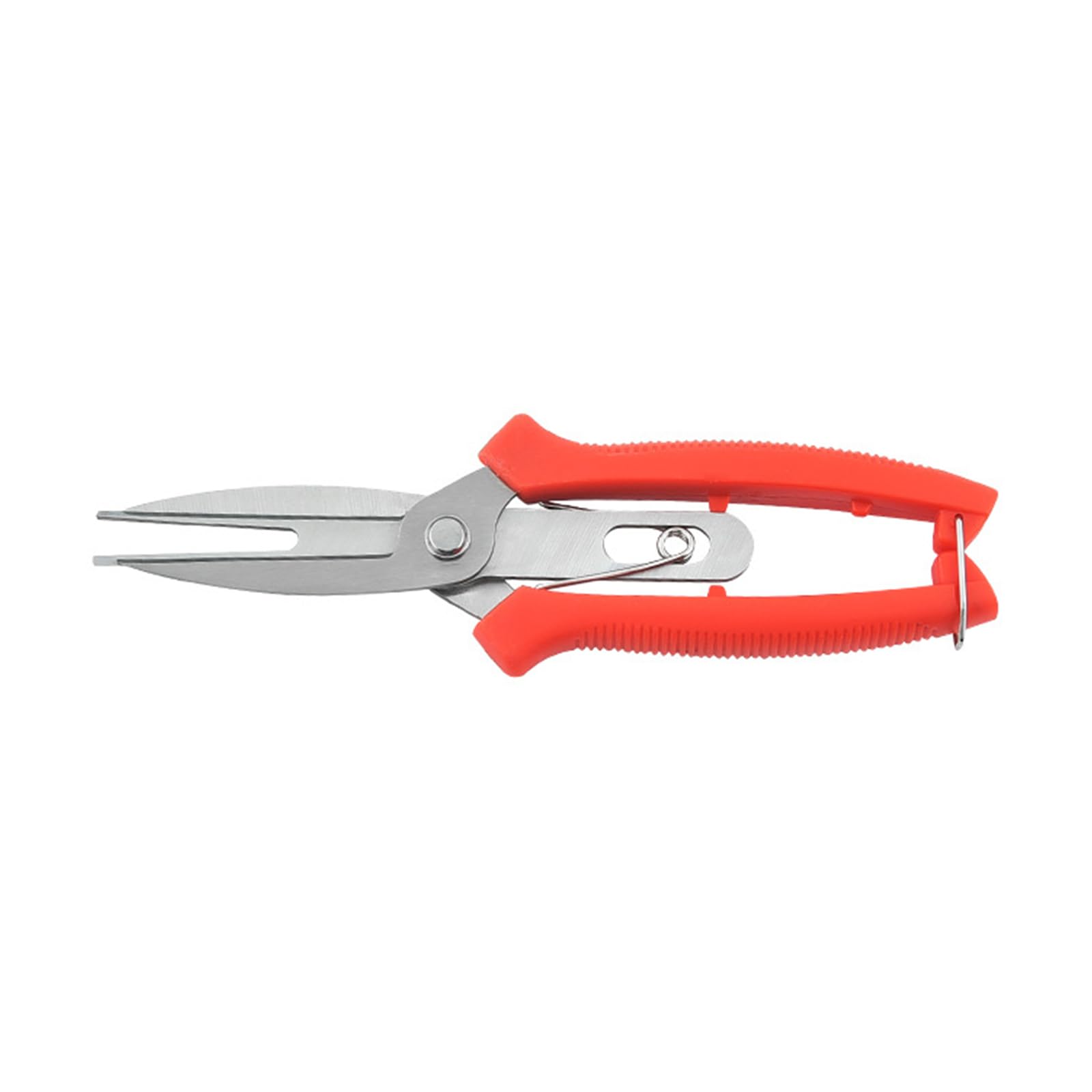 Tsophreniq Garden Straight Stainless Steel Pruner Pruning Shears Clippers Snips Bonsai Plant Trimming Scissors Straight Garden Pruning Shears