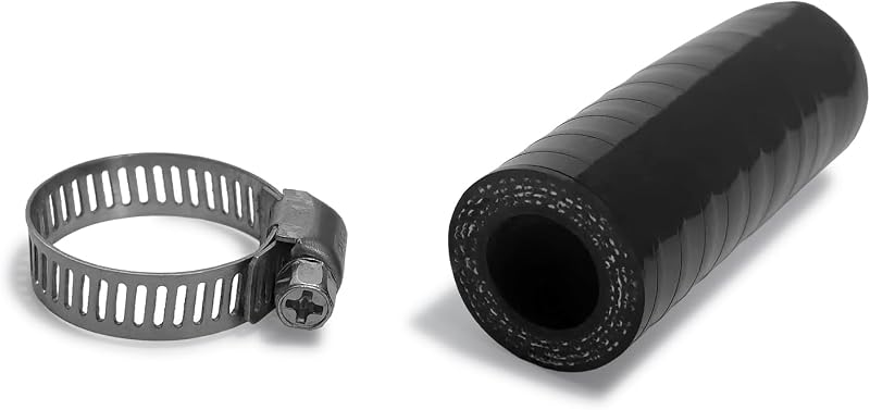 Tampão de mangueira de silicone LYHARNYX 16 mm x 60 mm com abraçadeira