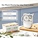 NIIMBOT D11 New Version Label Maker Machine with Tape,300DPI Bluetooth Label Printer, Portable Thermal Printer,Sticker Maker for Organizing Home Office School,White