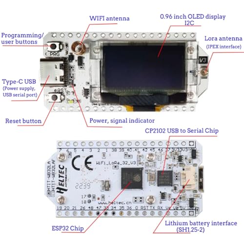 ESP32 LoRa V3 con carcasa para optimizar proyectos LoRaWAN 2