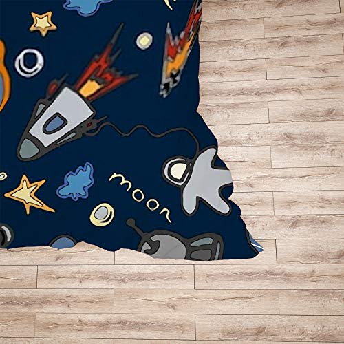 Parure de lit Cosmos Doodle anti-plis pour supprimer le repassage du linge Long Twin - 6