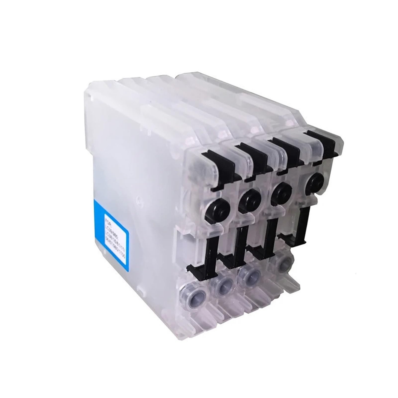 Kit Cartucce LC61 LC38 Ricaricabili Compatibili Con Brother J140W | Design Ricaricabile, Riutilizzabile, Facile Da Ricaricare, Flusso Di Inchiostro Stabile, Cartuccia Sostitutiva