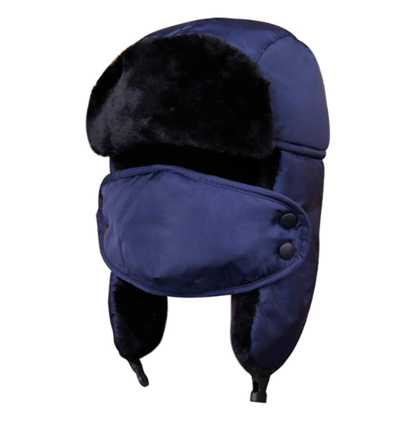 Mütze Wintermütze Unisex-Winter-Bombermütze Wintermütze Mit Ohrenklappen Und Abnehmbarer Maske, Die Warm Hält Haube Winter