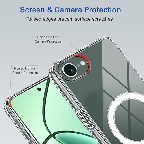 Image of Zapcase Back Case Cover for iPhone 16e | Compatible for iPhone 16e Back Cover | Scratch-Resistant Back Cover | Clear