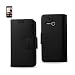 Reiko 3-In-1 Wallet Case for Alcatel One Touch Evolve 5020T - Retail Packaging - Black