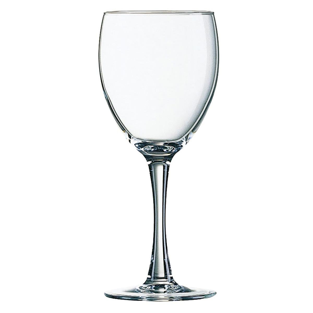 Arcoroc Princesa White Wine glass 190ml , without filling mark, 6 Glasses