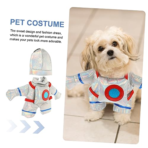 Disfraz Halloween Astronauta para Perros Abaodam miniatura 3