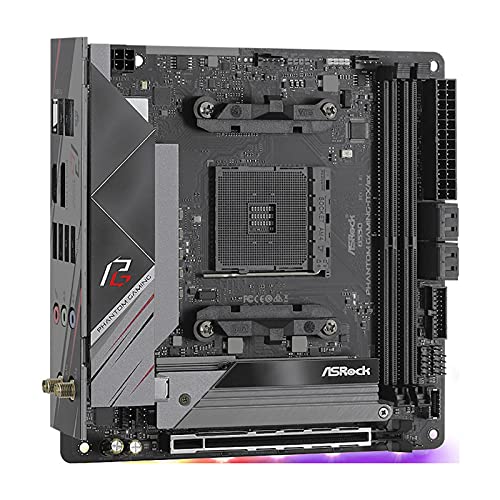 JYHF Computer Motherboard Fit for ASROCK B550 Phantom Gaming-ITX/AX Mini-ITX AMD B550 DDR4 M.2 USB3.2 Max-64G Double Channel Socket AM4 Motherboard